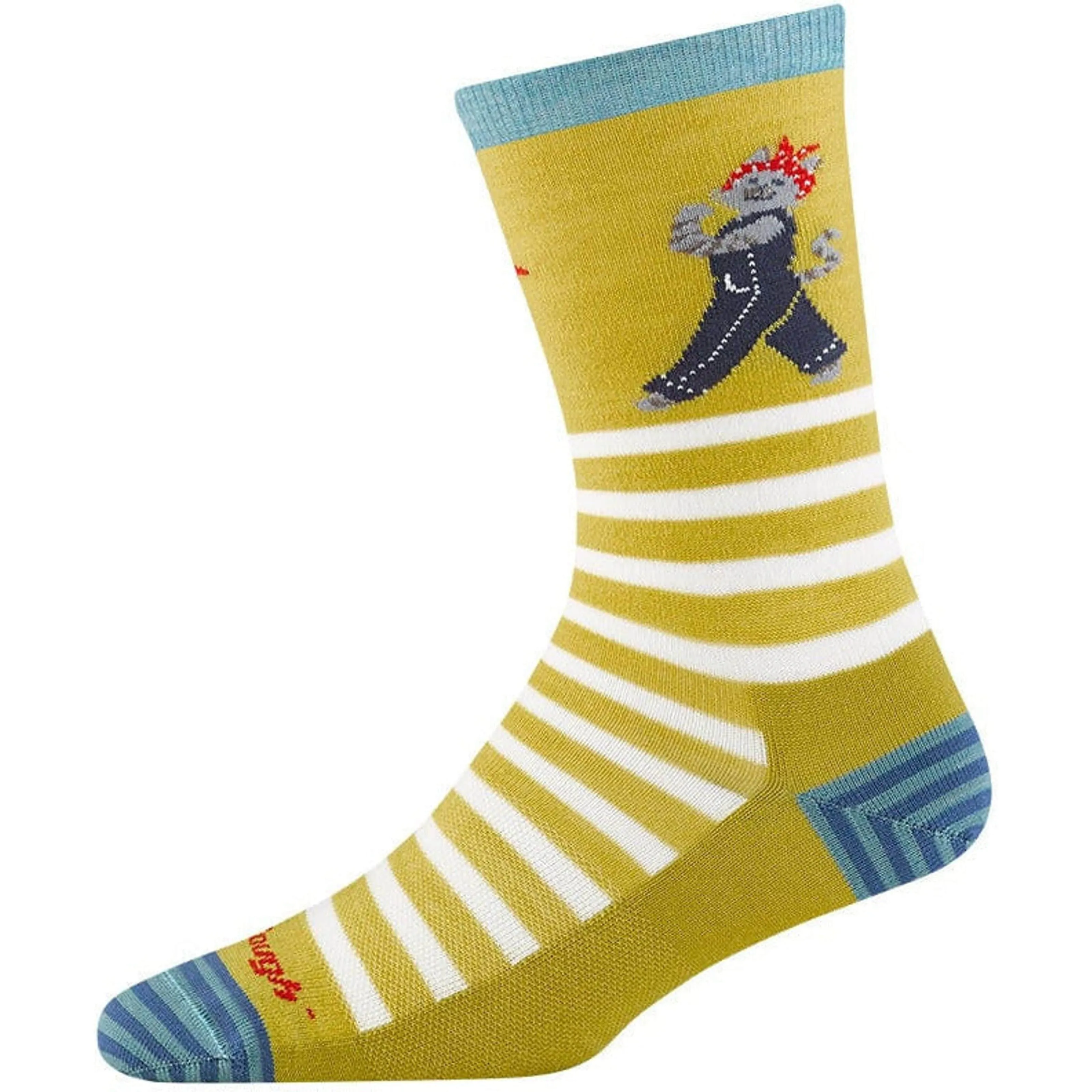 Darn Tough Womens Animal Haus Crew Lightweight Lifestyle Socks - Clearance