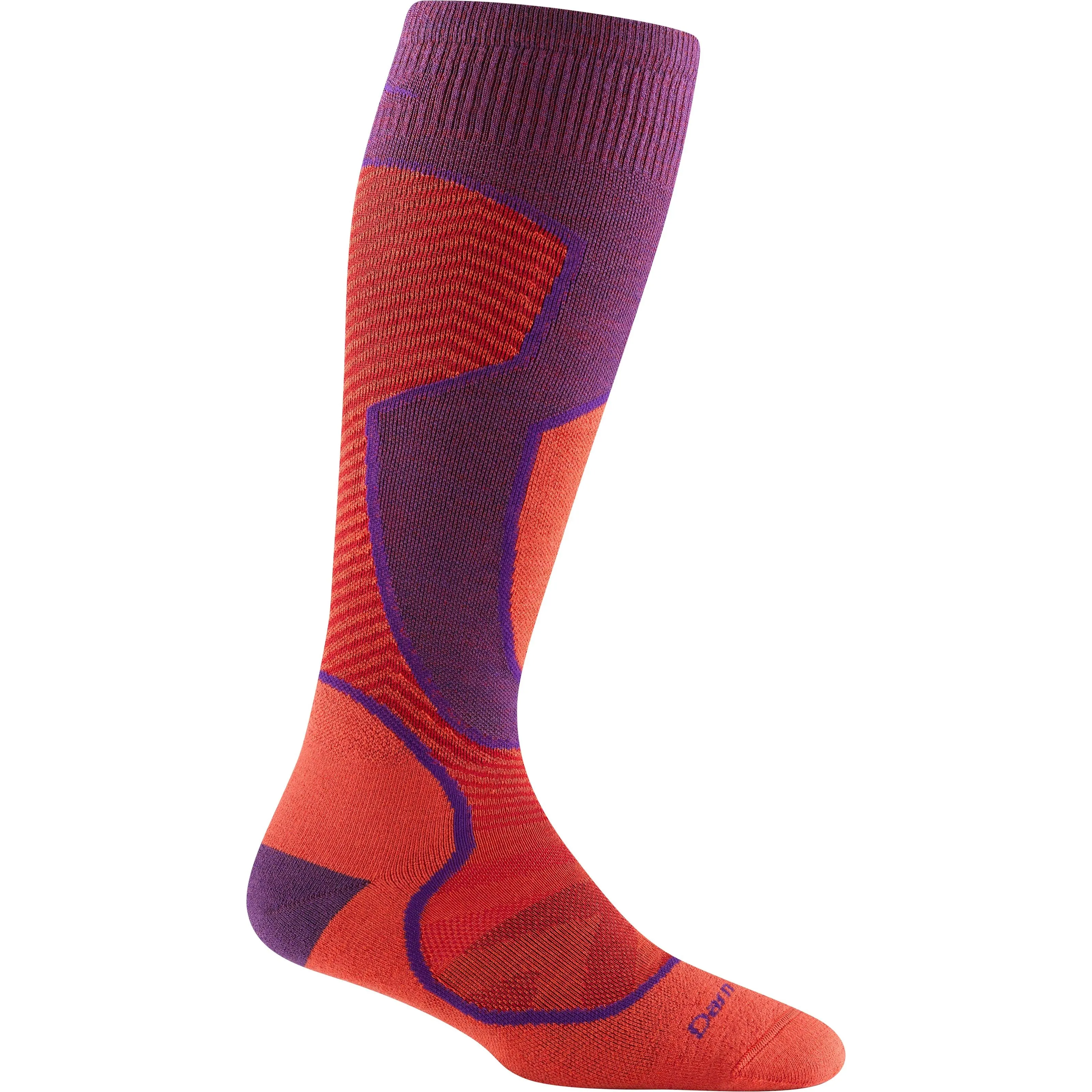 Darn Tough Womens Outer Limits Over-The-Calf Lightweight Ski & Snowboard Socks - Clearance