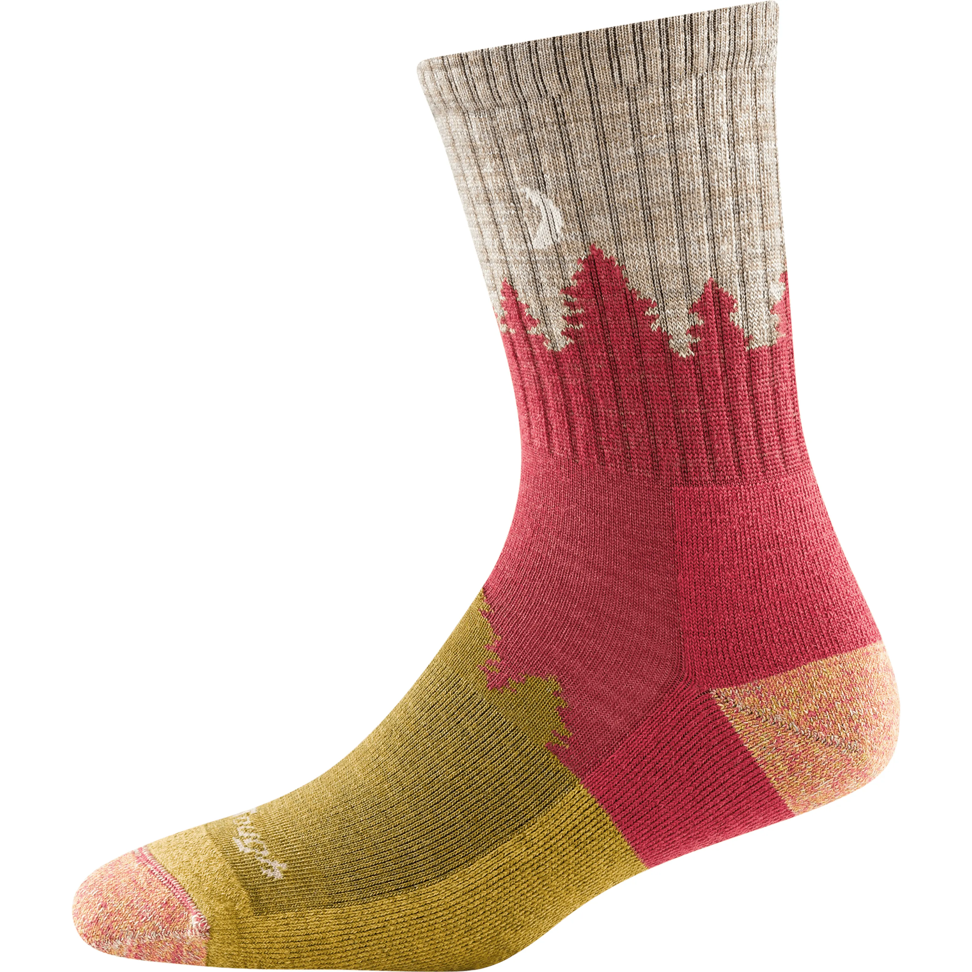 Darn Tough Womens Treeline Micro Crew Midweight Hiking Socks
