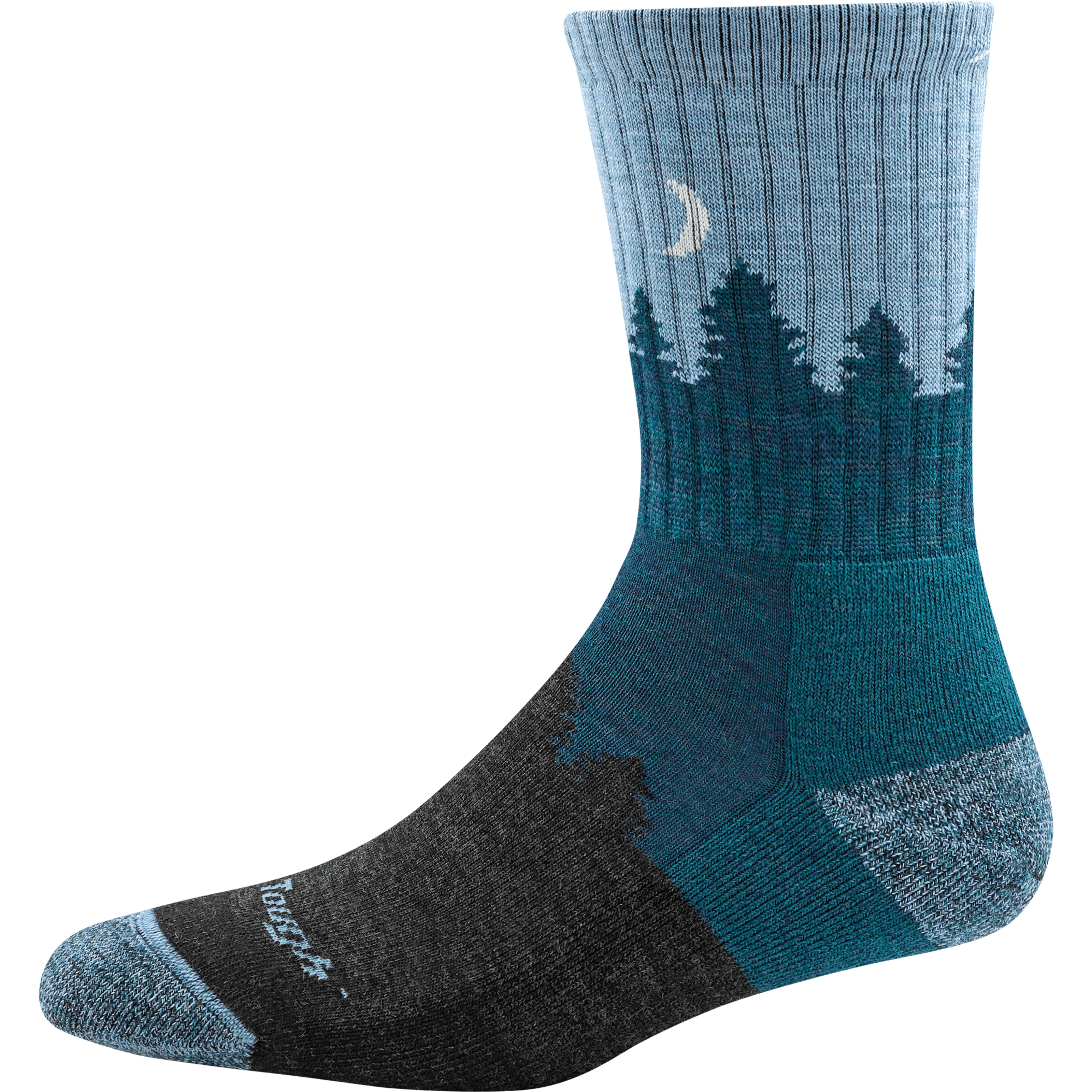 Darn Tough Womens Treeline Micro Crew Midweight Hiking Socks