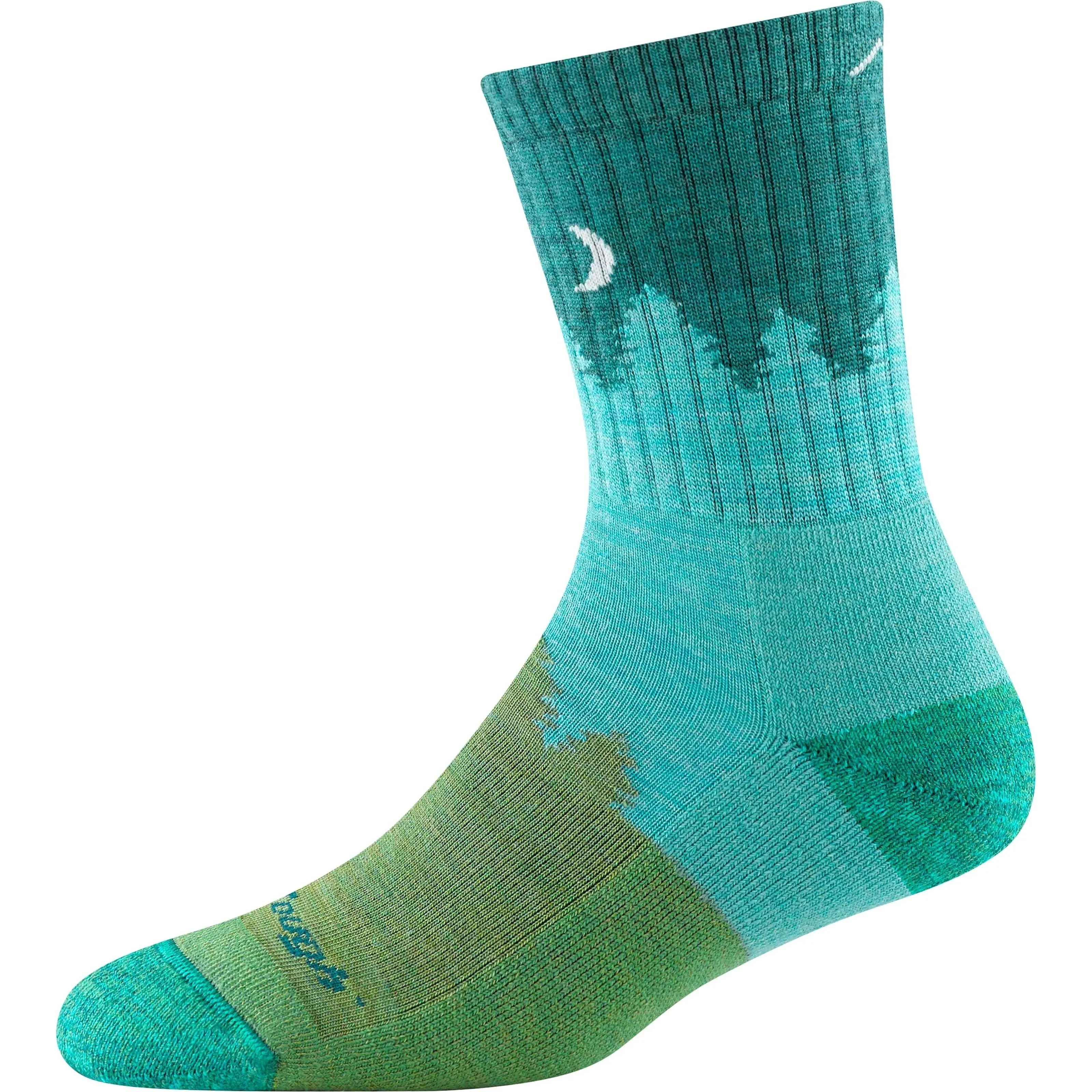 Darn Tough Womens Treeline Micro Crew Midweight Hiking Socks
