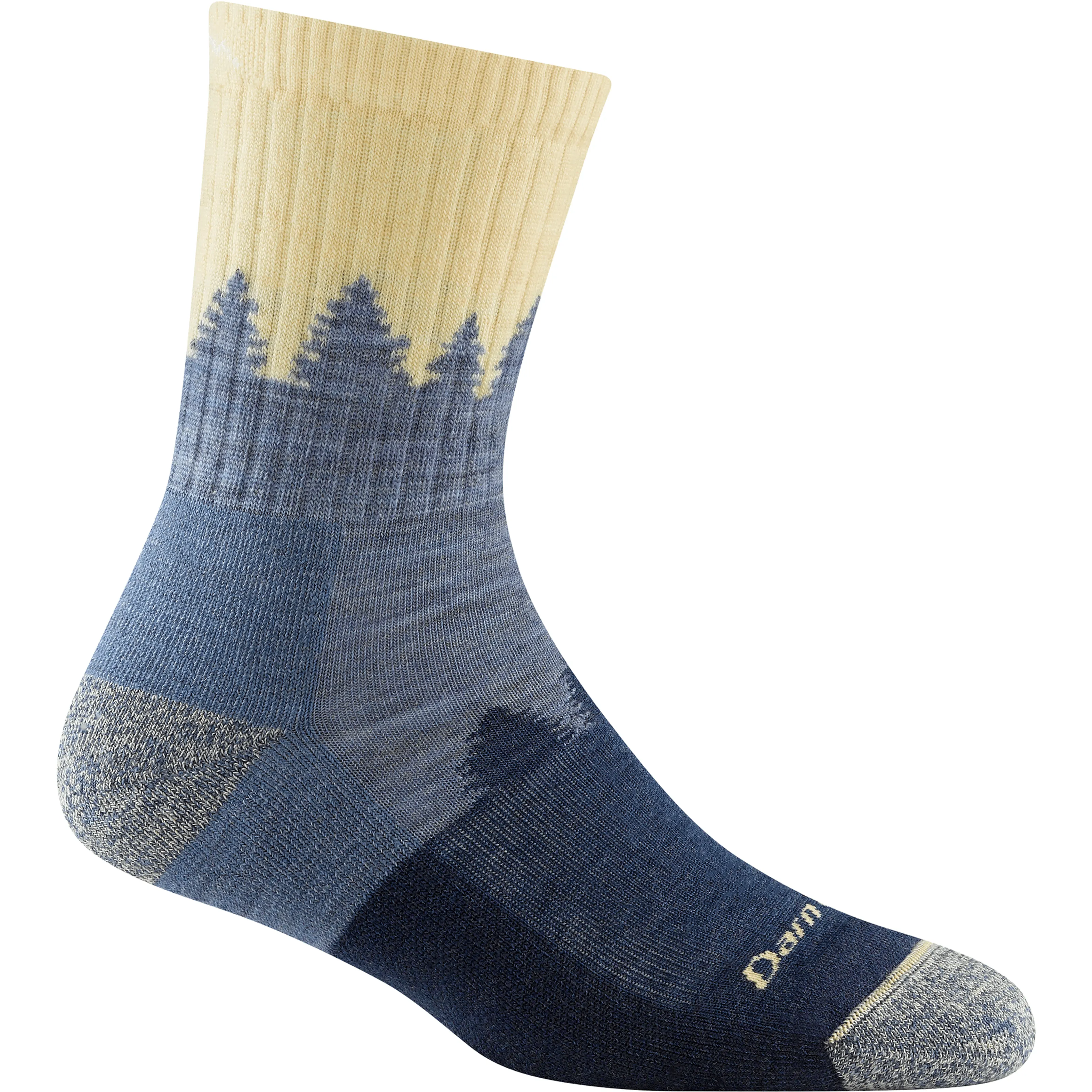 Darn Tough Womens Treeline Micro Crew Midweight Hiking Socks
