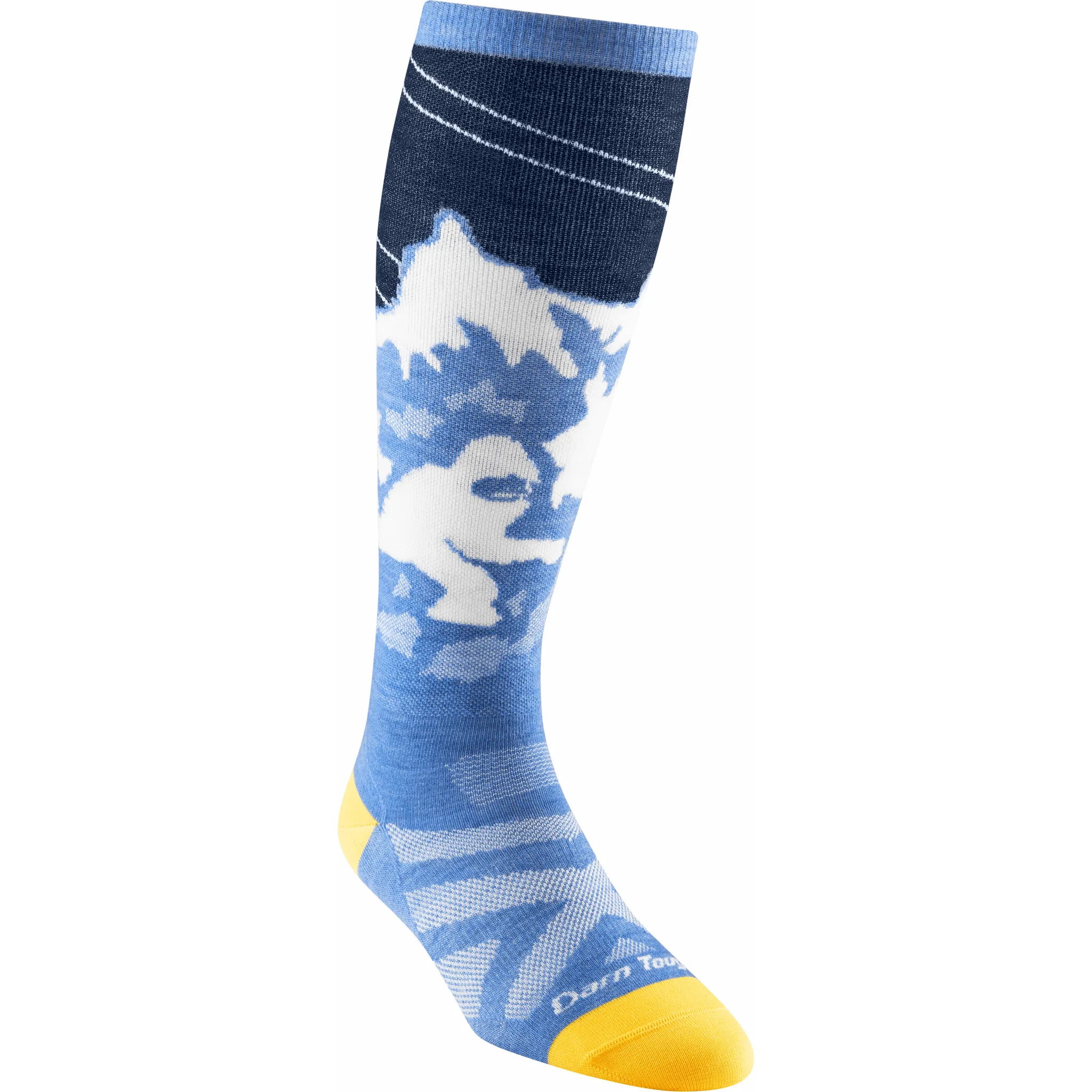 Darn Tough Womens Yeti Over-the-Calf Lightweight Ski & Snowboard Socks