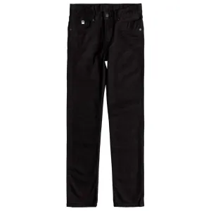 DC Youth Boys Worker Slim Stretch Denim Jeans - Black Rinse