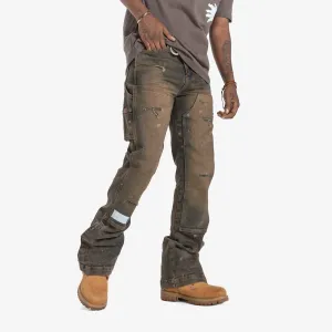 DENMARK CARPENTER DENIM (DARK MOSS)