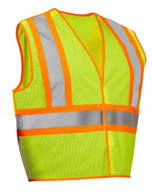 Econo, Mesh, 5 Point Tear-Away, Over-Size 4X/5X, 6 Pack