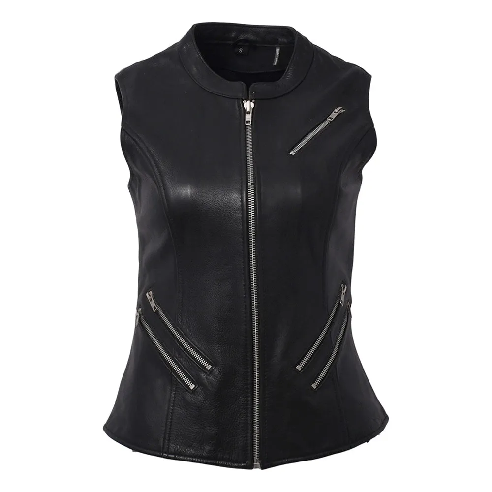 FAIR RACER Motorcycle Leather Vest
