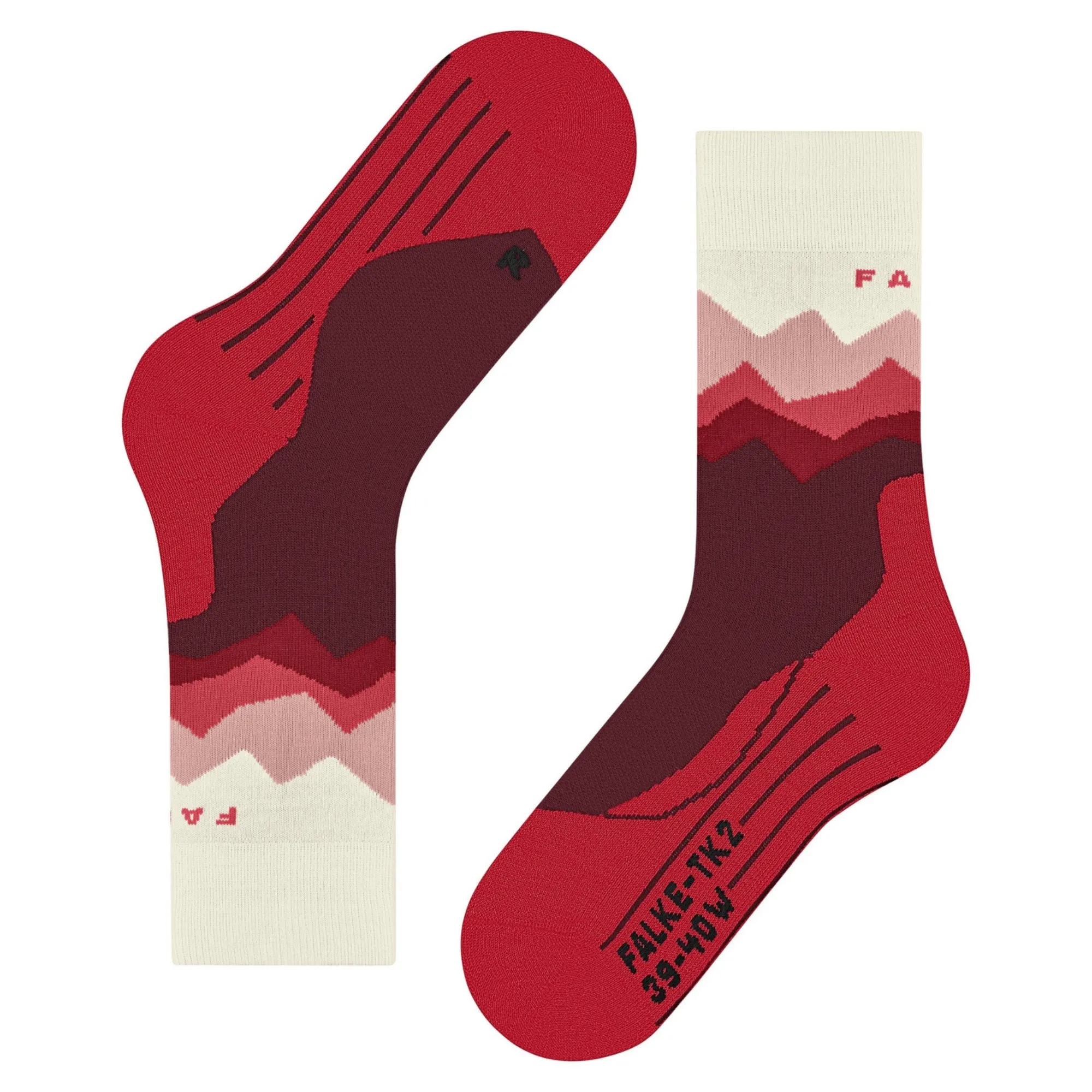 FALKE Womens TK2 Explore Trekking Crew Socks