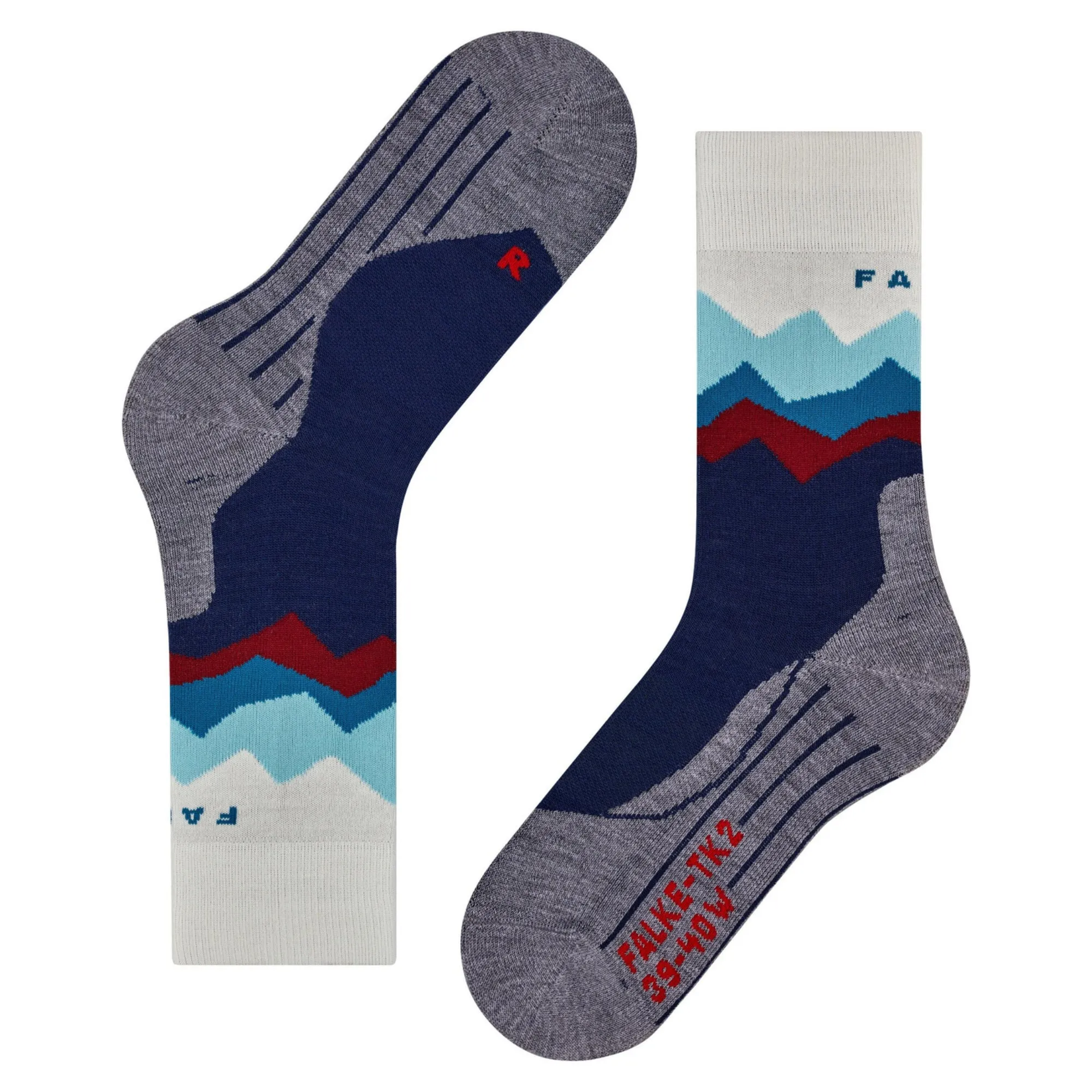 FALKE Womens TK2 Explore Trekking Crew Socks