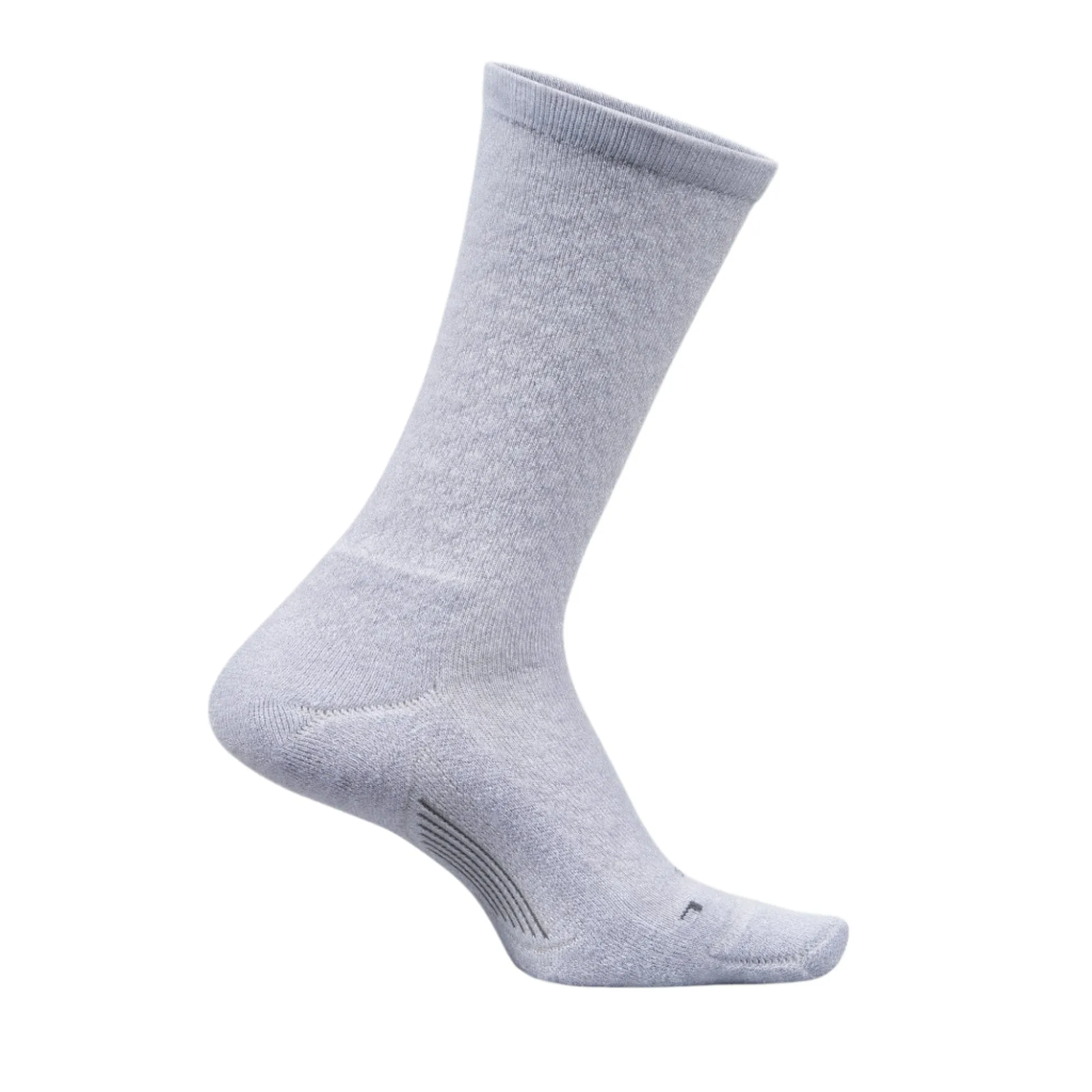 Feetures Womens Everyday Max Cushion Diamond Texture Crew Socks
