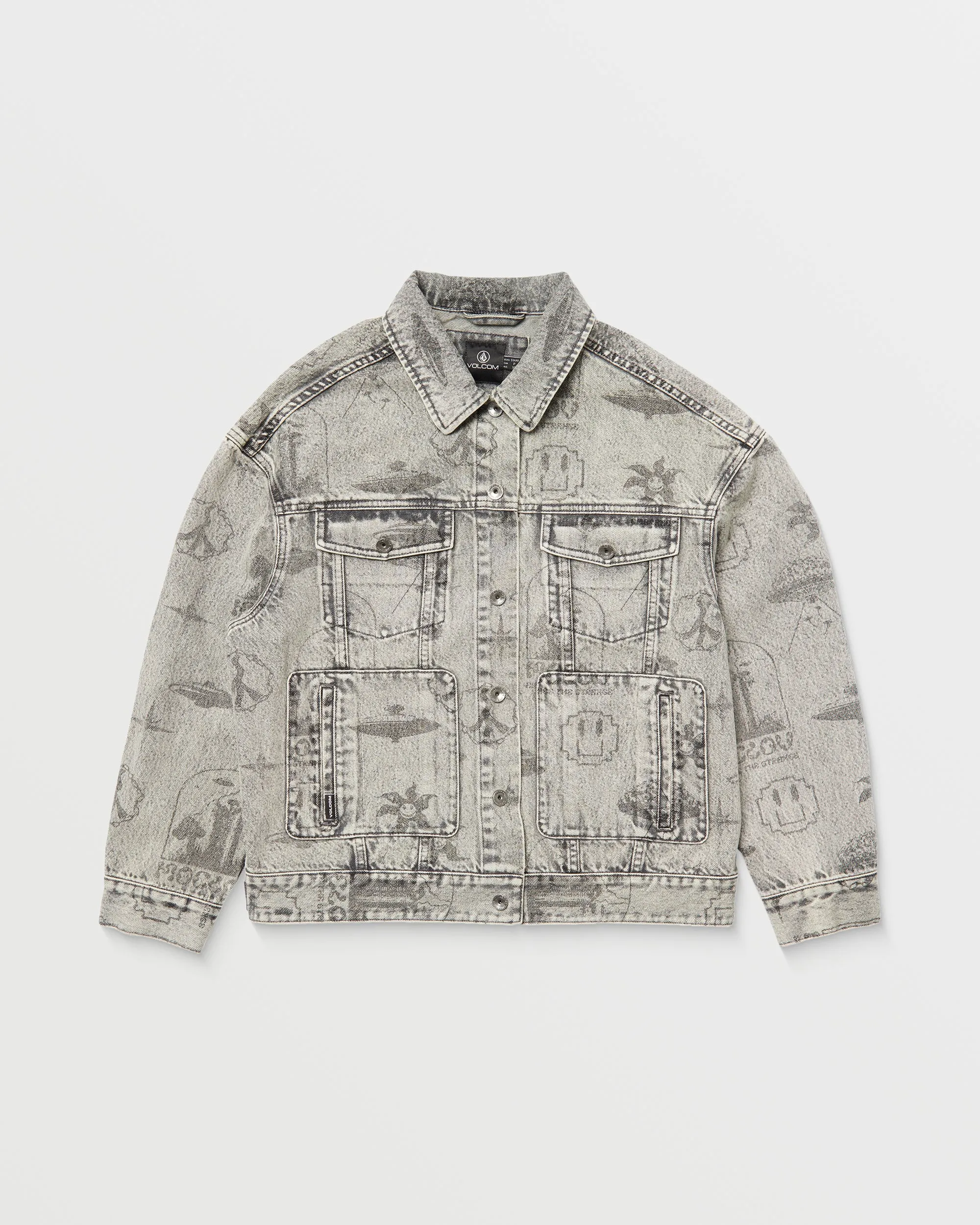 Filip Rygalski Denim Jacket - GREY VINTAGE