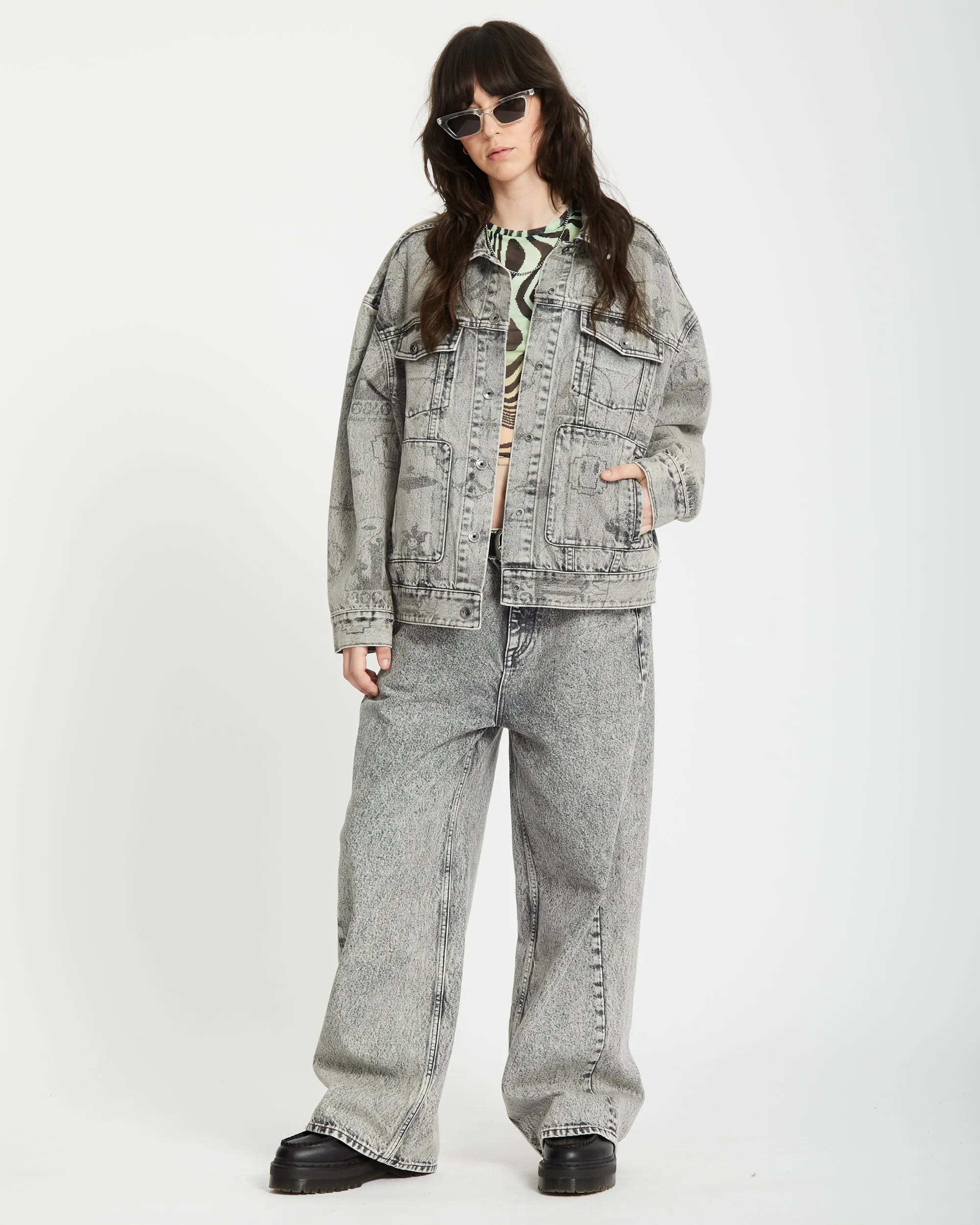 Filip Rygalski Denim Jacket - GREY VINTAGE