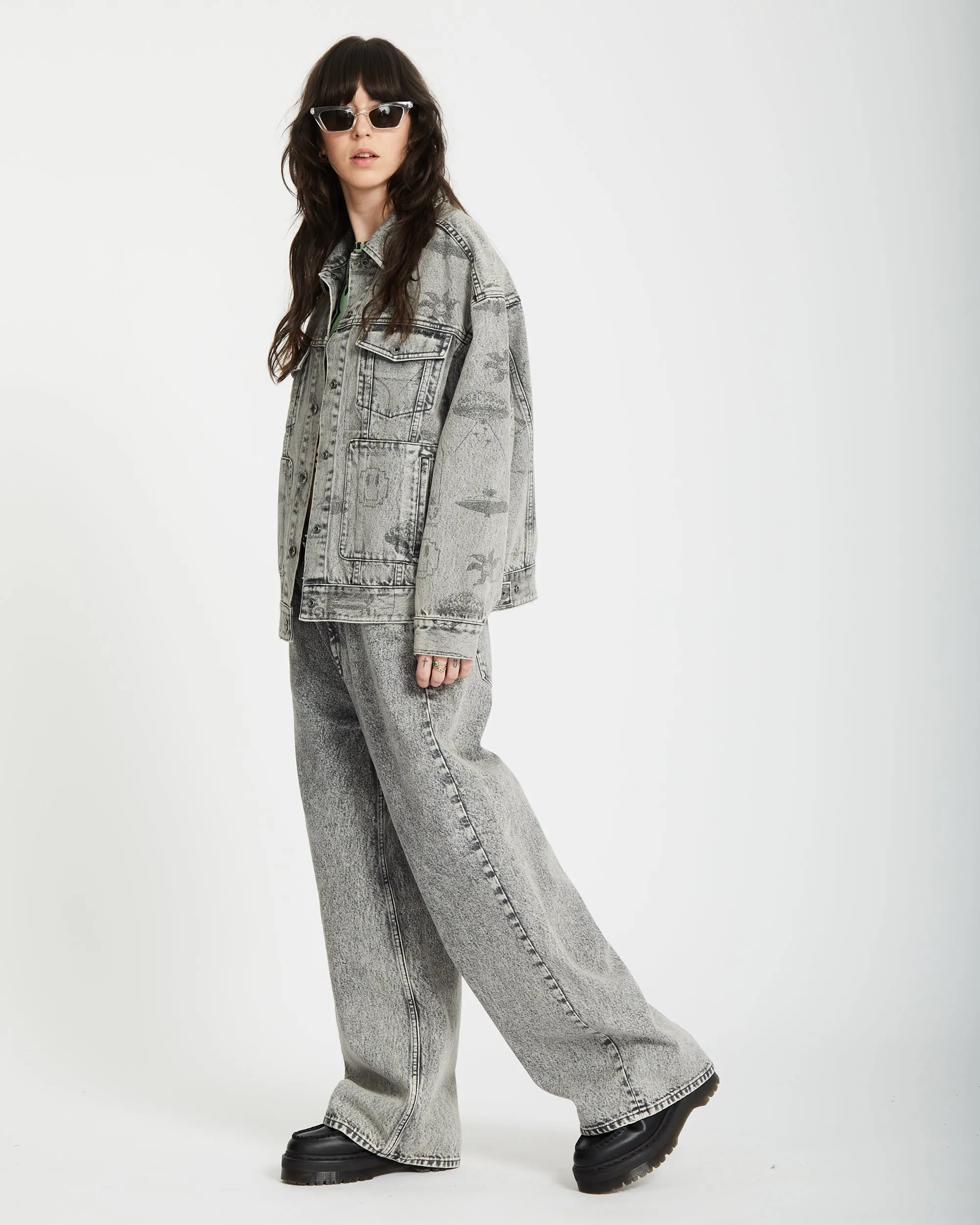 Filip Rygalski Denim Jacket - GREY VINTAGE