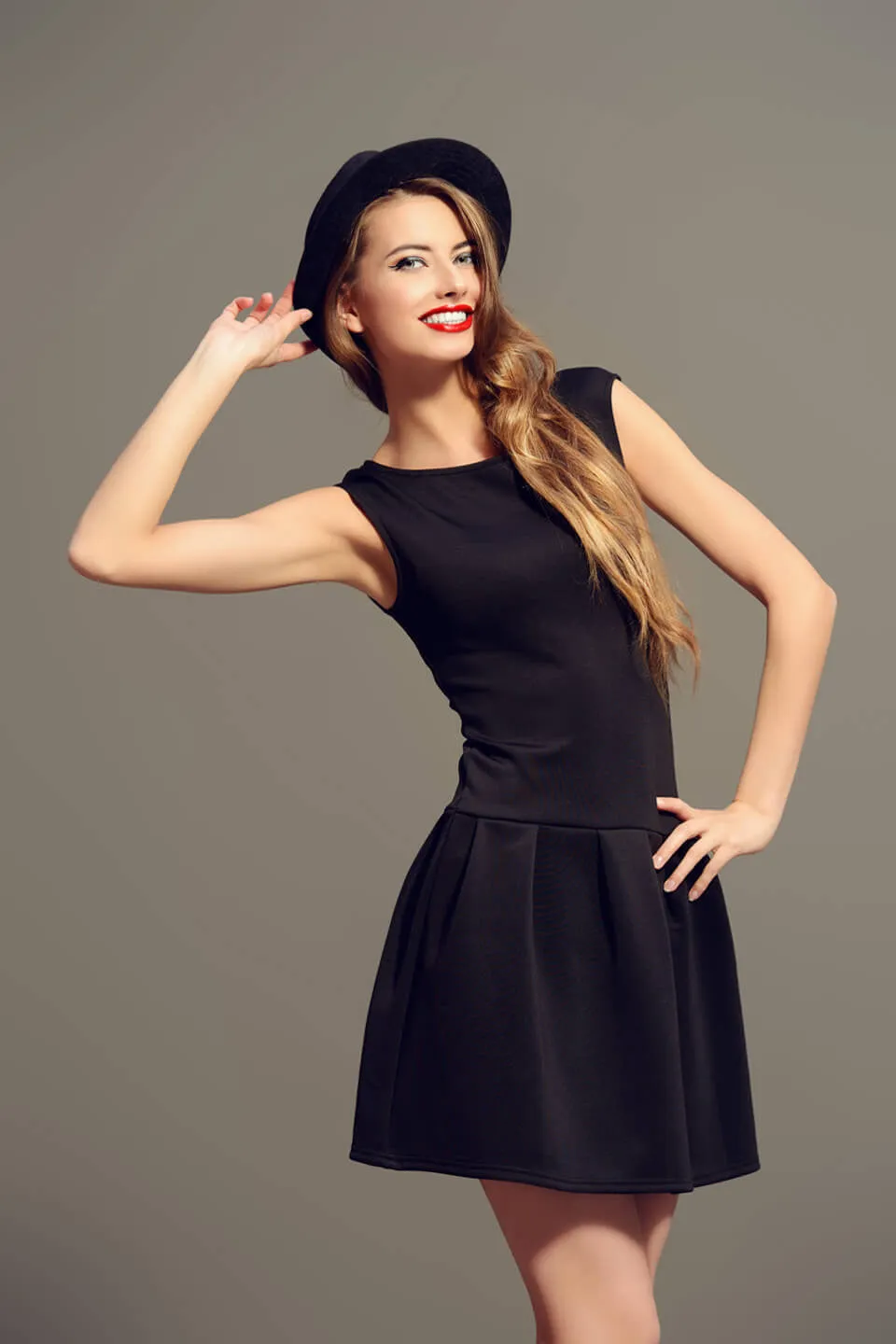 Fitted Midi Dress