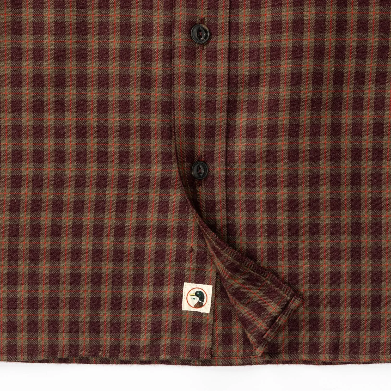 Foley Plaid Performance Flannel Sport Shirt