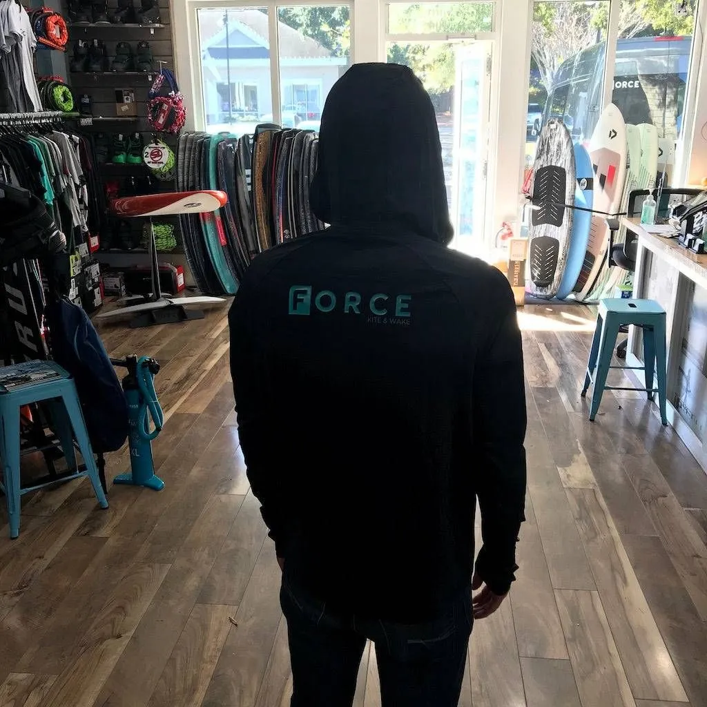 Force Quick Dry Hoodie - Black