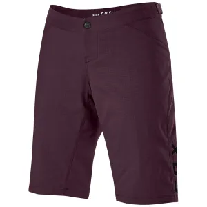 Fox Womens Flexair Shorts - Dark Purple