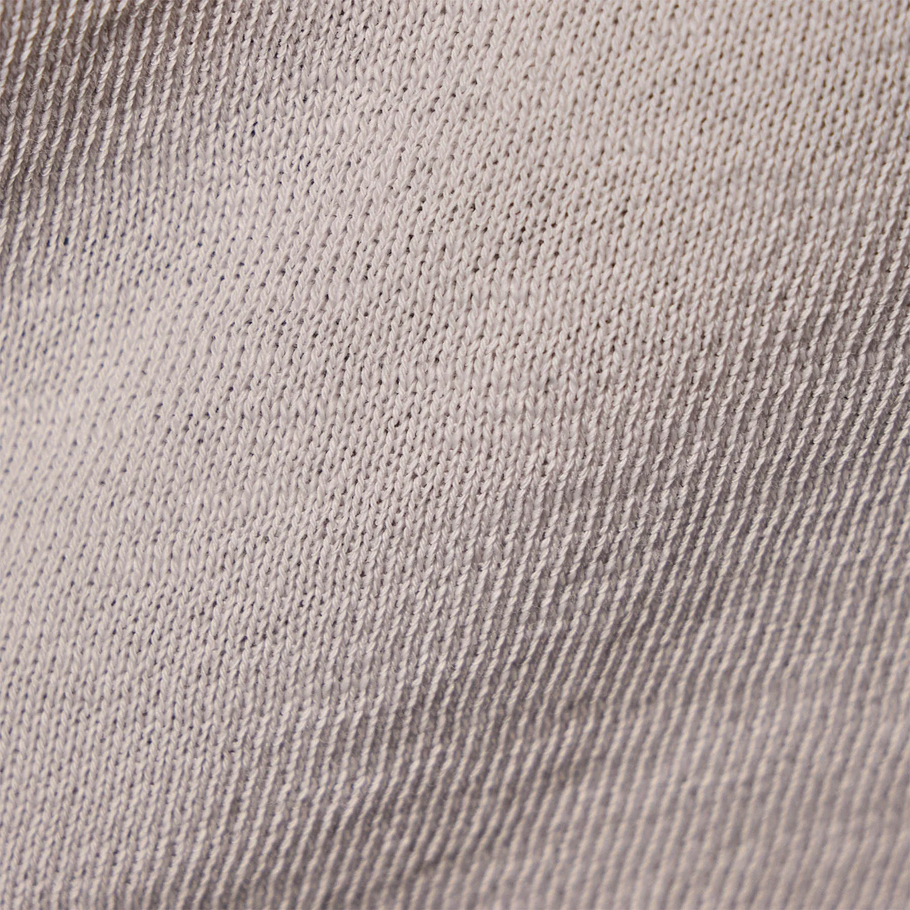French Terry Cropped Mock Neck - Light Mist Pigment