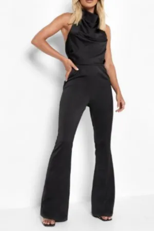 Halterneck Knitted Co-Ord Smart Set
