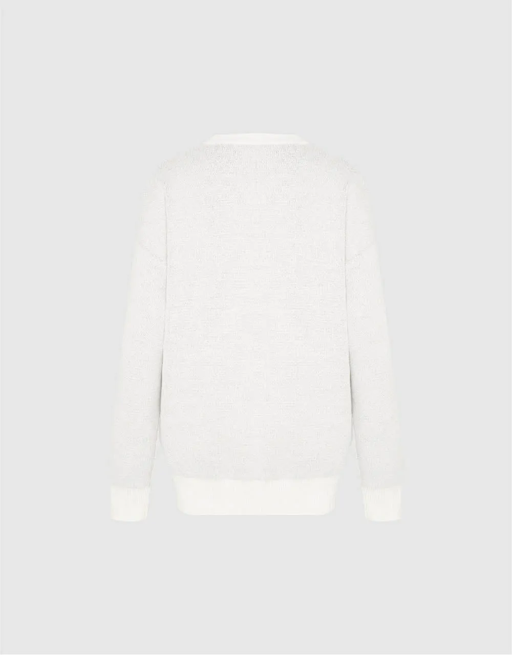 Heroine Embroidered Crew Neck Knitted T-Shirt