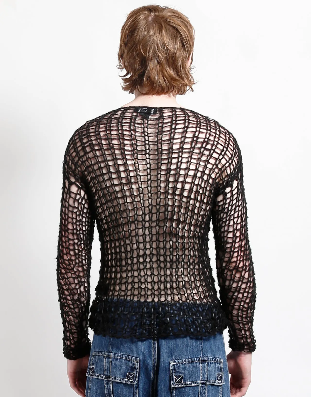 HOLY PUNK SWEATER BLACK