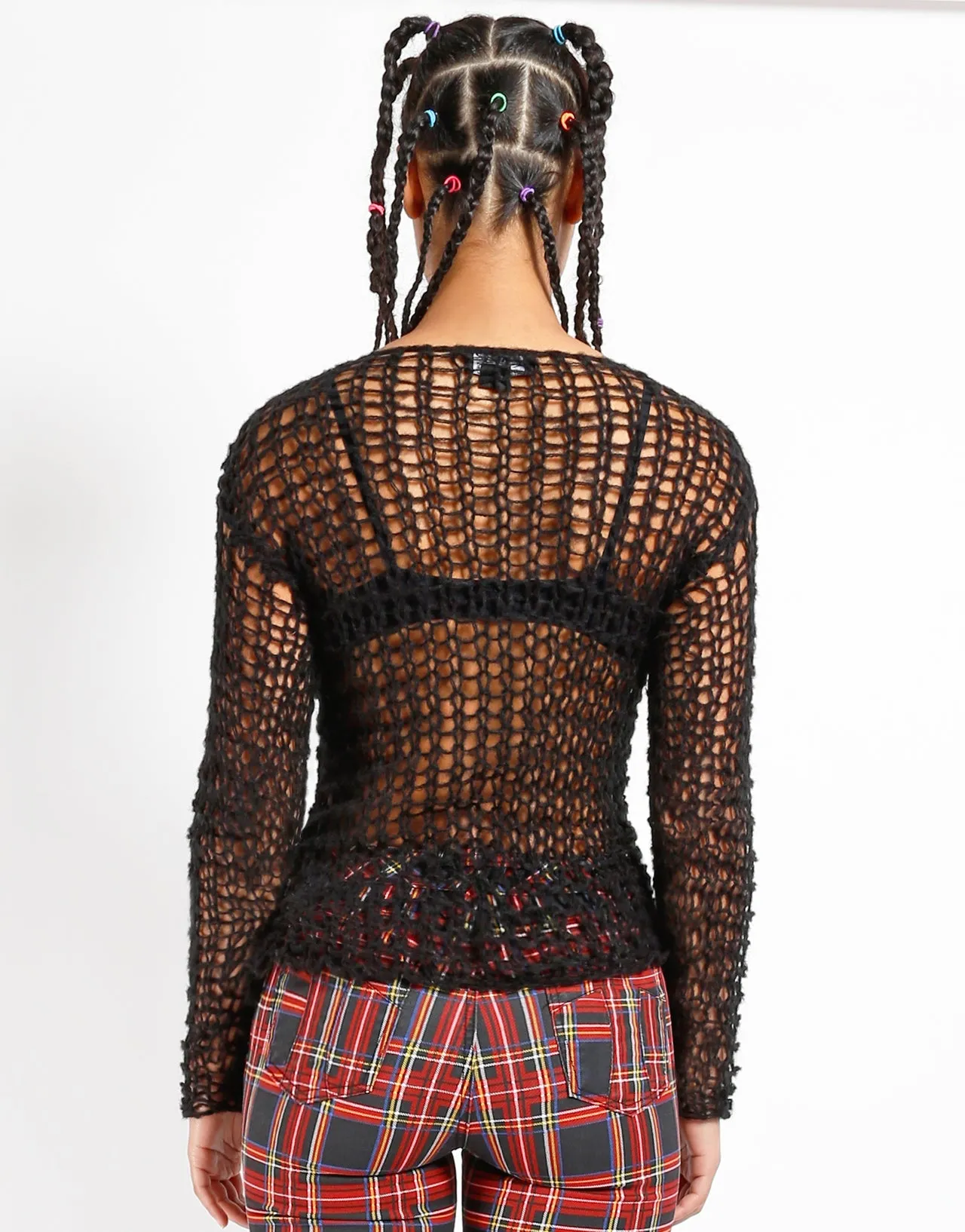 HOLY PUNK SWEATER BLACK