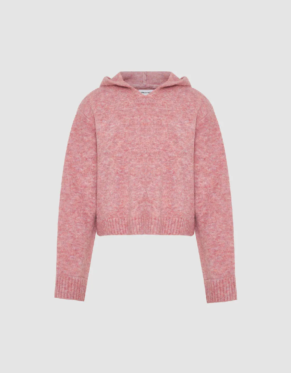 Hooded Loose Knitted T-Shirt