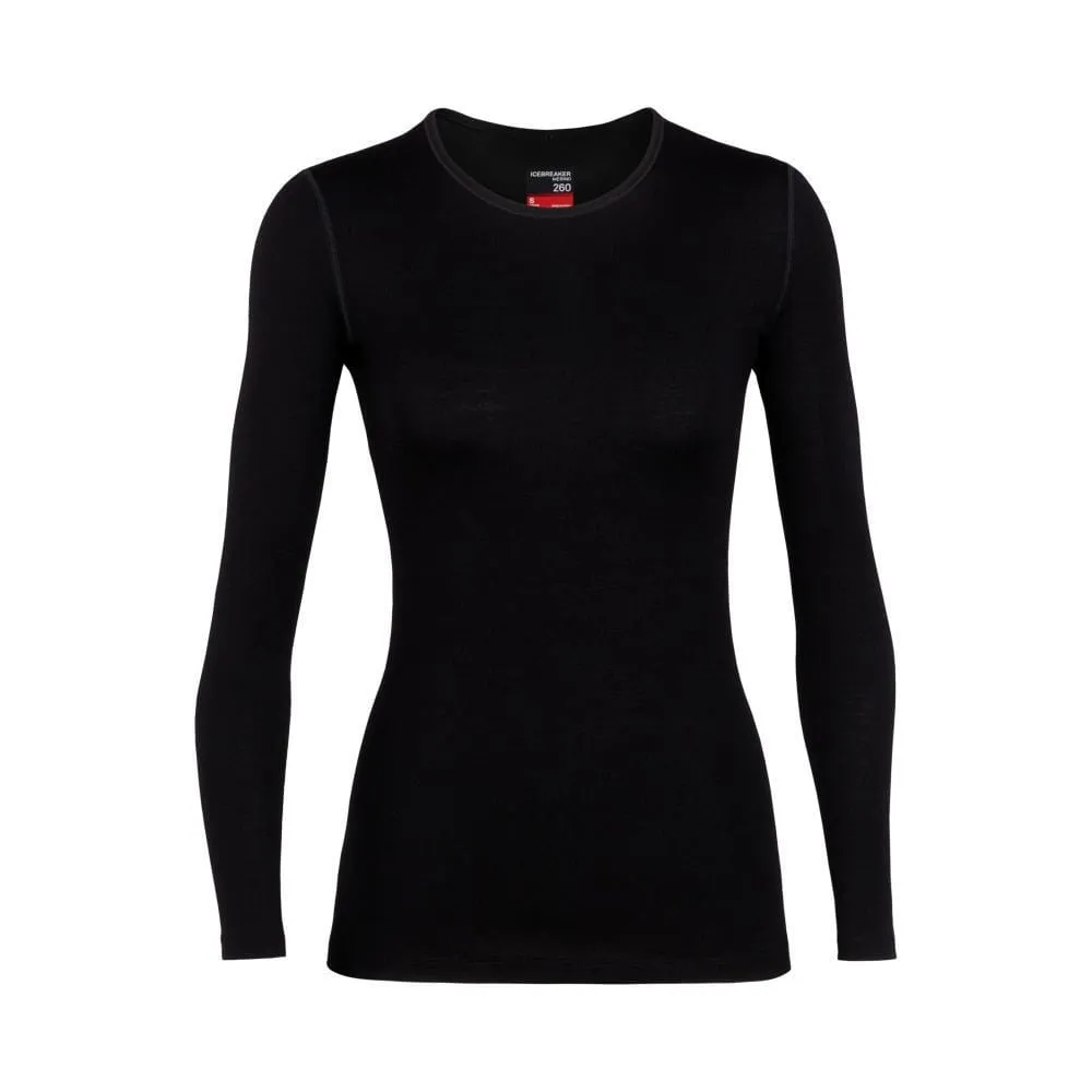 Icebreaker 260 Tech LS Crewe Women