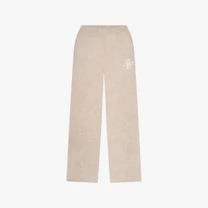 INSIGNIA KNITTED PANTS | GREIGE MELEE