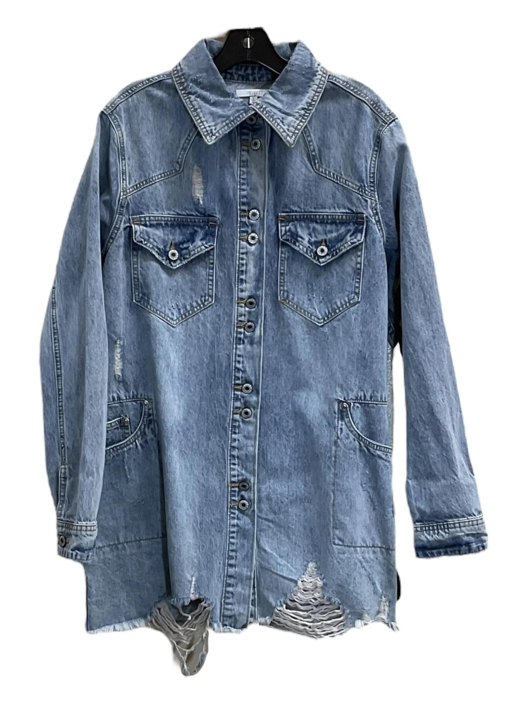 Jacket Denim By Clothes Mentor  Size: S