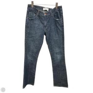 Jeans Boot Cut By Levis In Blue Denim, Size: 8l