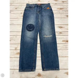 Jeans Straight By Lucky Brand In Blue Denim, Size: 2