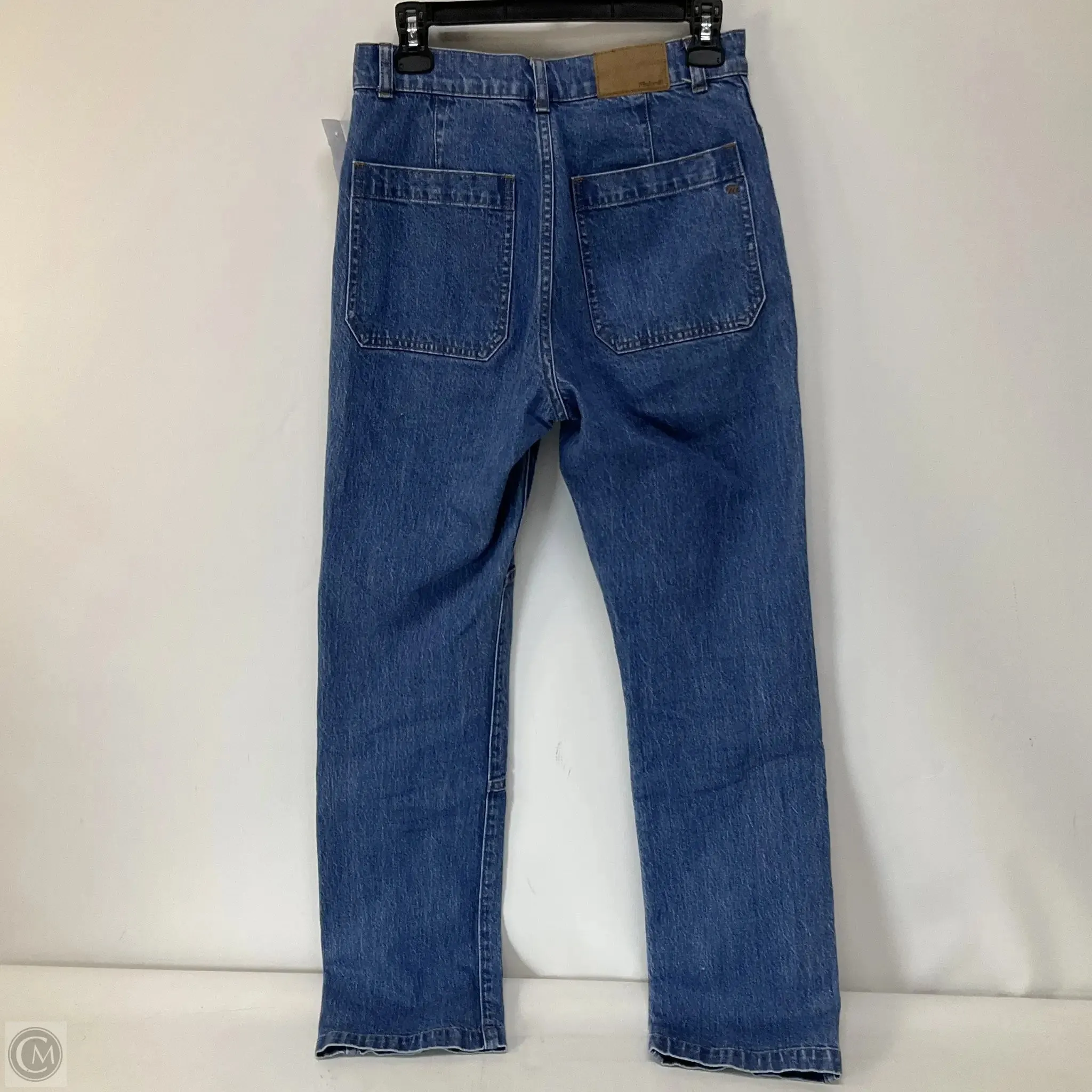 Jeans Straight By Madewell In Blue Denim, Size: 2