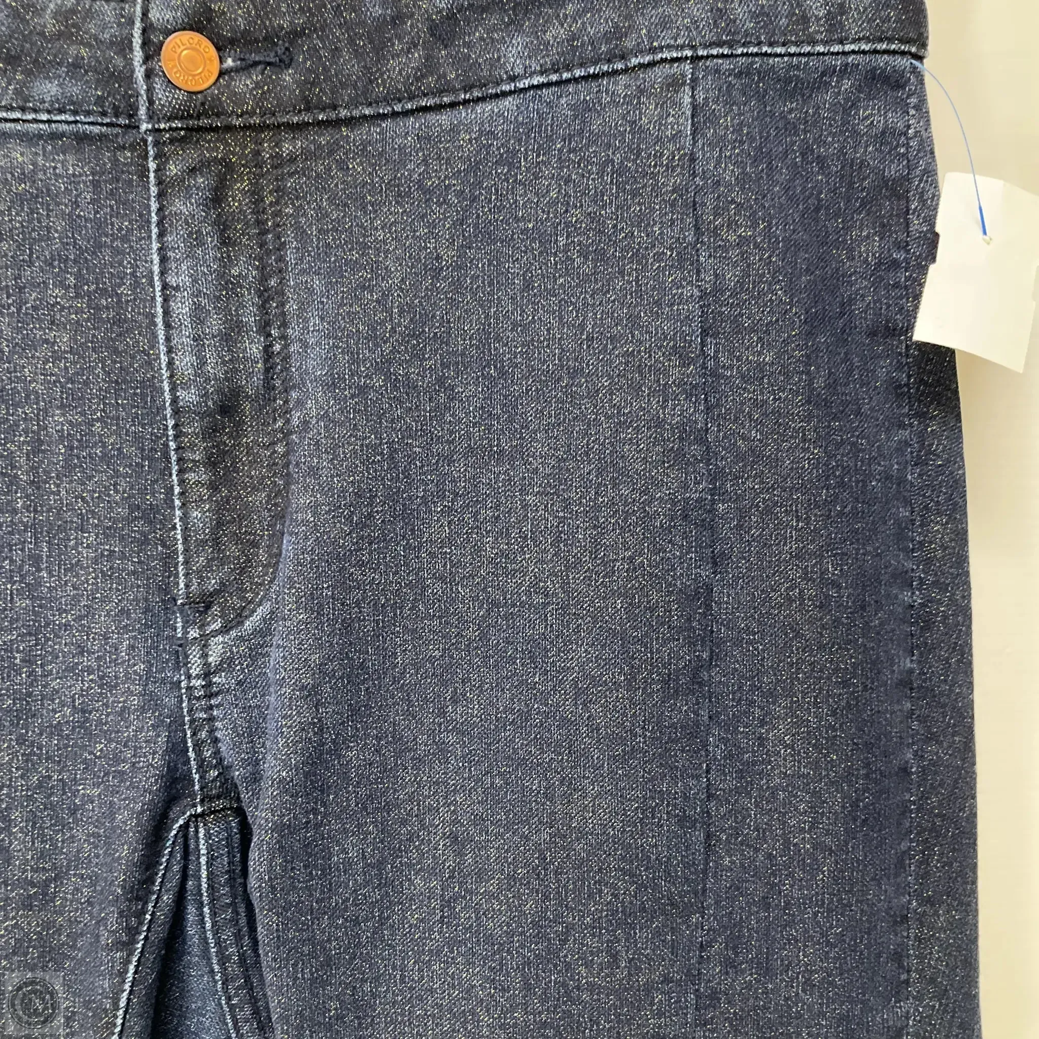 Jeans Straight By Pilcro In Blue Denim, Size: 16