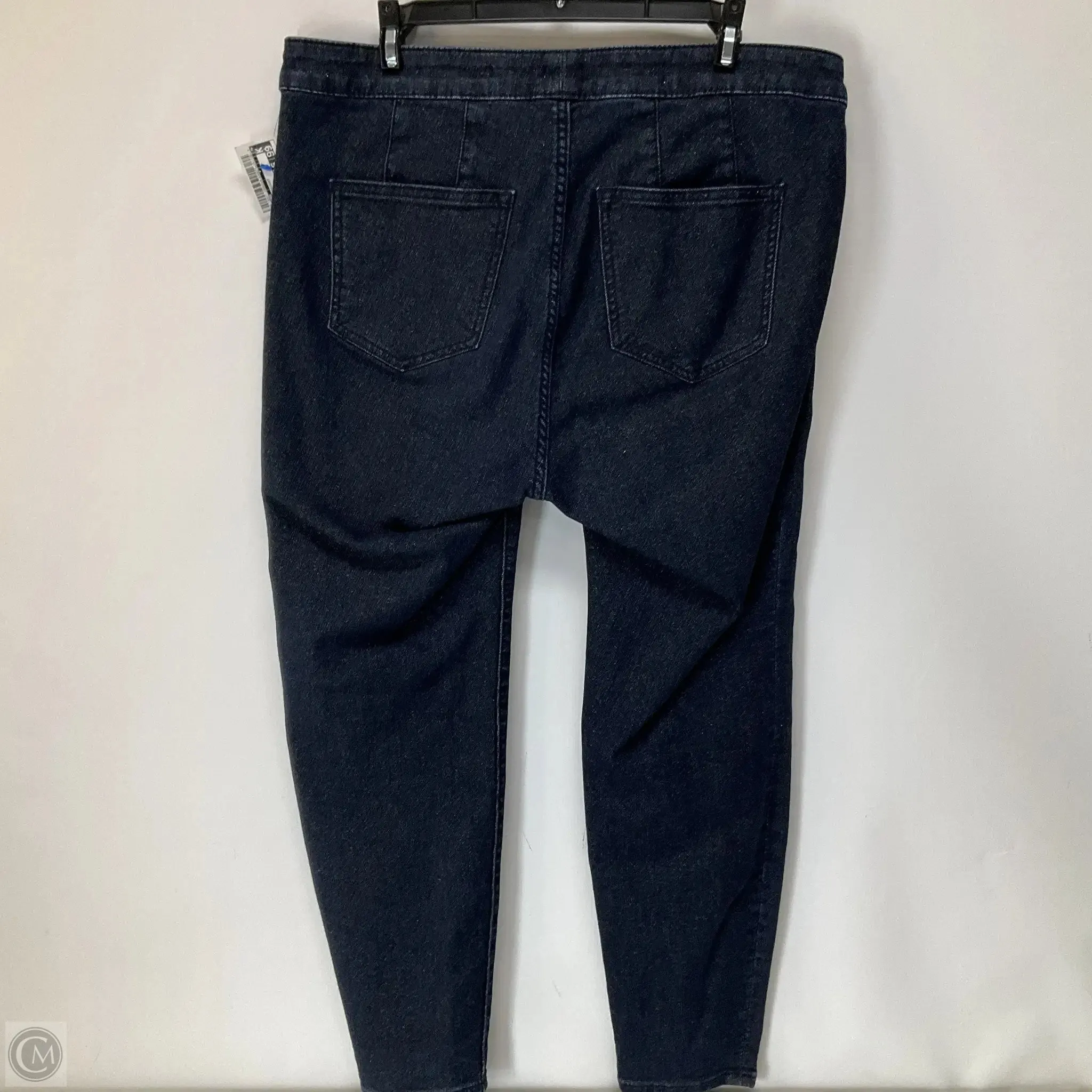 Jeans Straight By Pilcro In Blue Denim, Size: 16