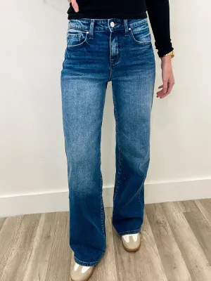 Jetty Clean Wide Leg Denim