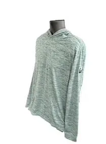 Johnnie-O Talon Performance Hooded L/S Tee  - Green