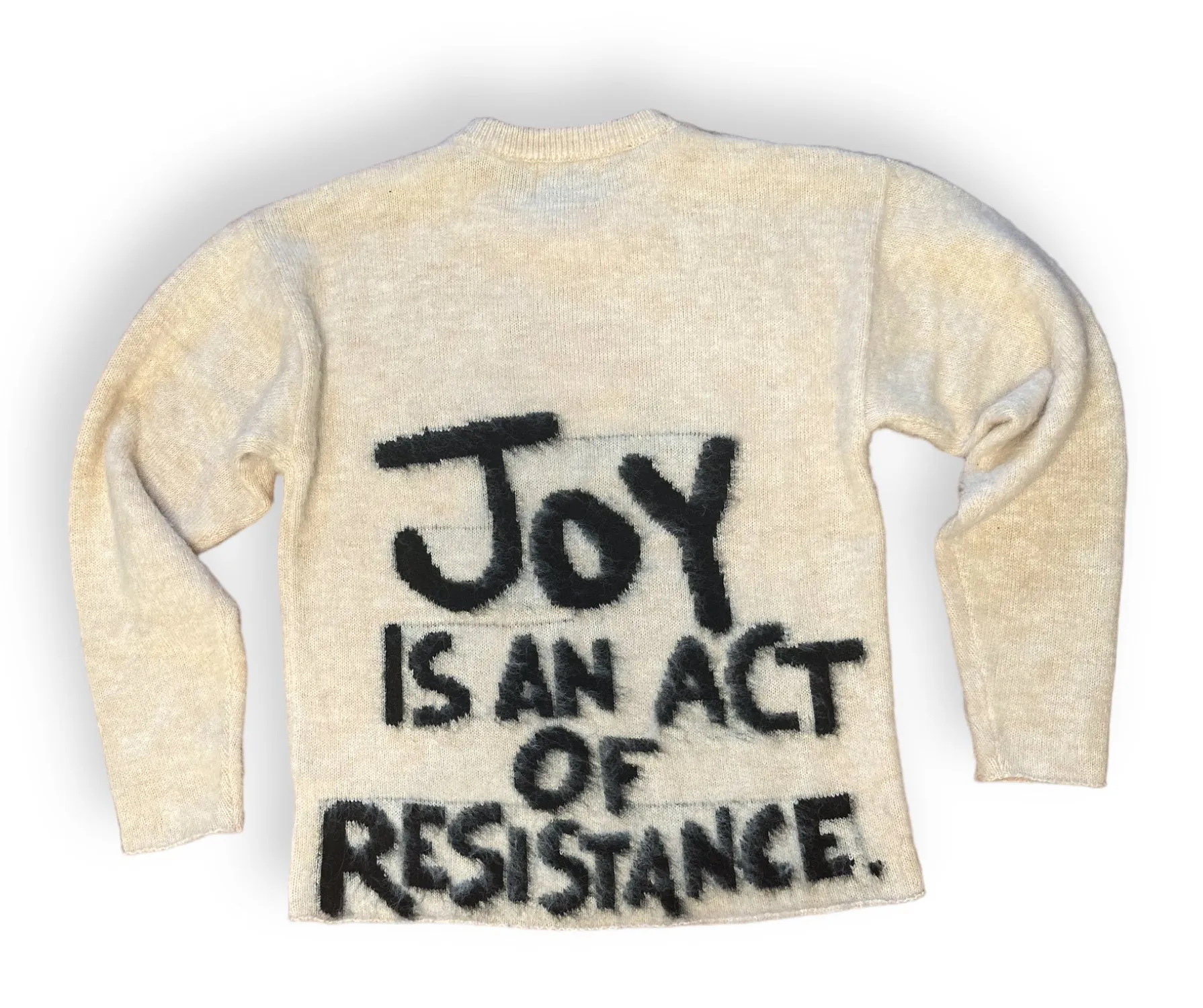 Joy is Resistance Mohair Sweater