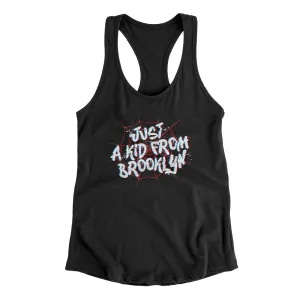 Just A Kid From Brooklyn Women's Racerback Tank
