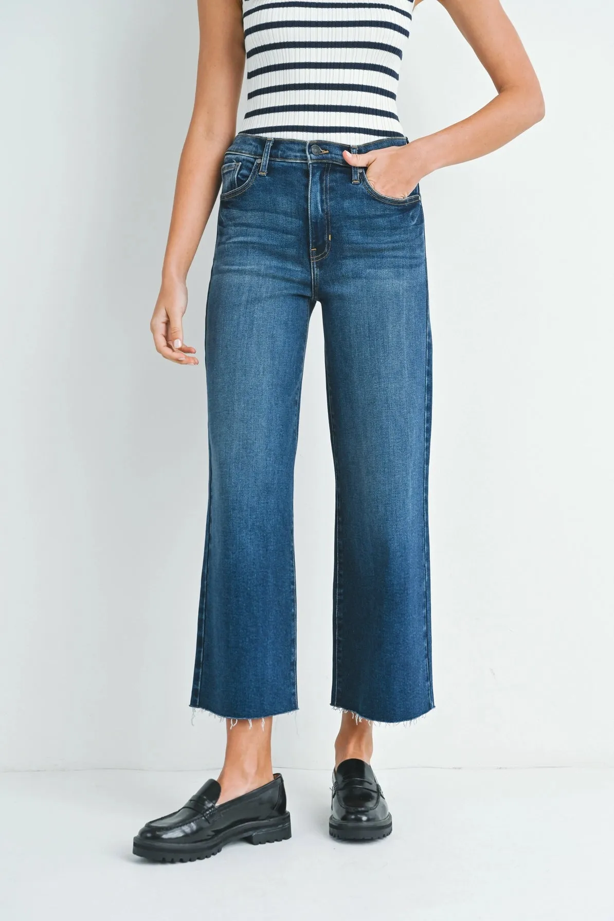 Just Black | Scissor Cut Wide Leg