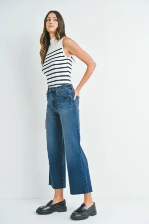 Just Black | Scissor Cut Wide Leg