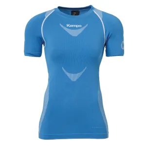 Kempa Attitude Pro Short Sleeve Top - Adults- Blue