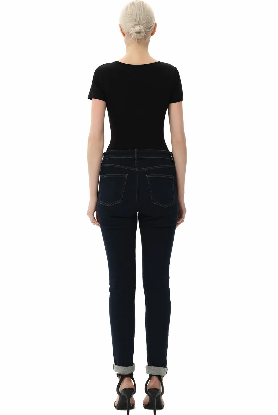 Kimi   Kai Women's U-Neck Basic Bodysuit
