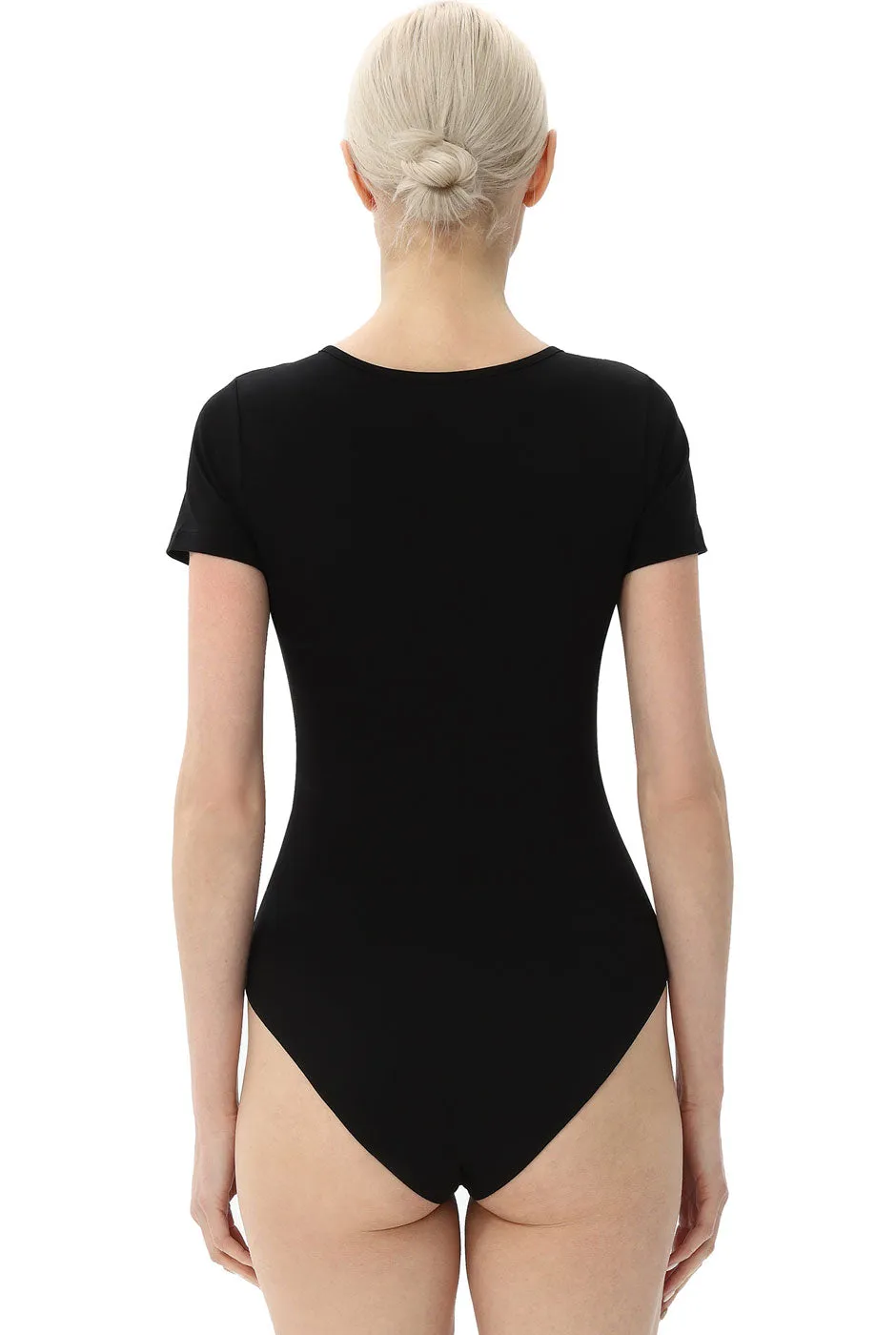 Kimi   Kai Women's U-Neck Basic Bodysuit