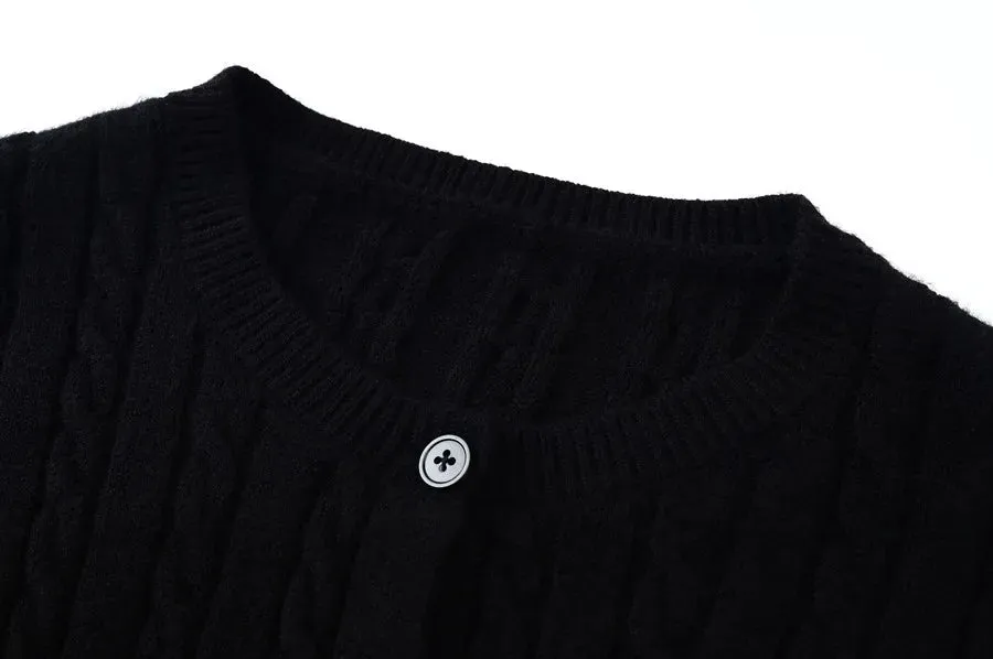 Knitted Dress & Knitted Cardigan Autumn Winter collection