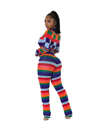 Knitted Rainbow (2 Piece Set)