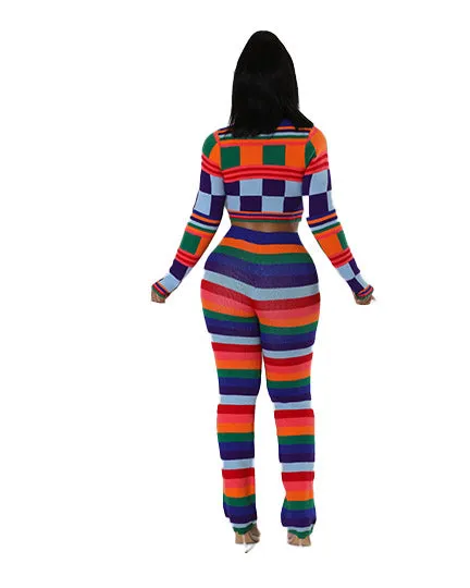 Knitted Rainbow (2 Piece Set)