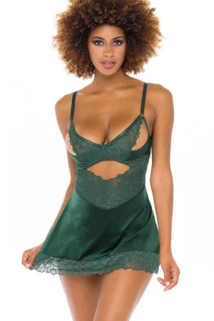 Lace and Satin Babydoll