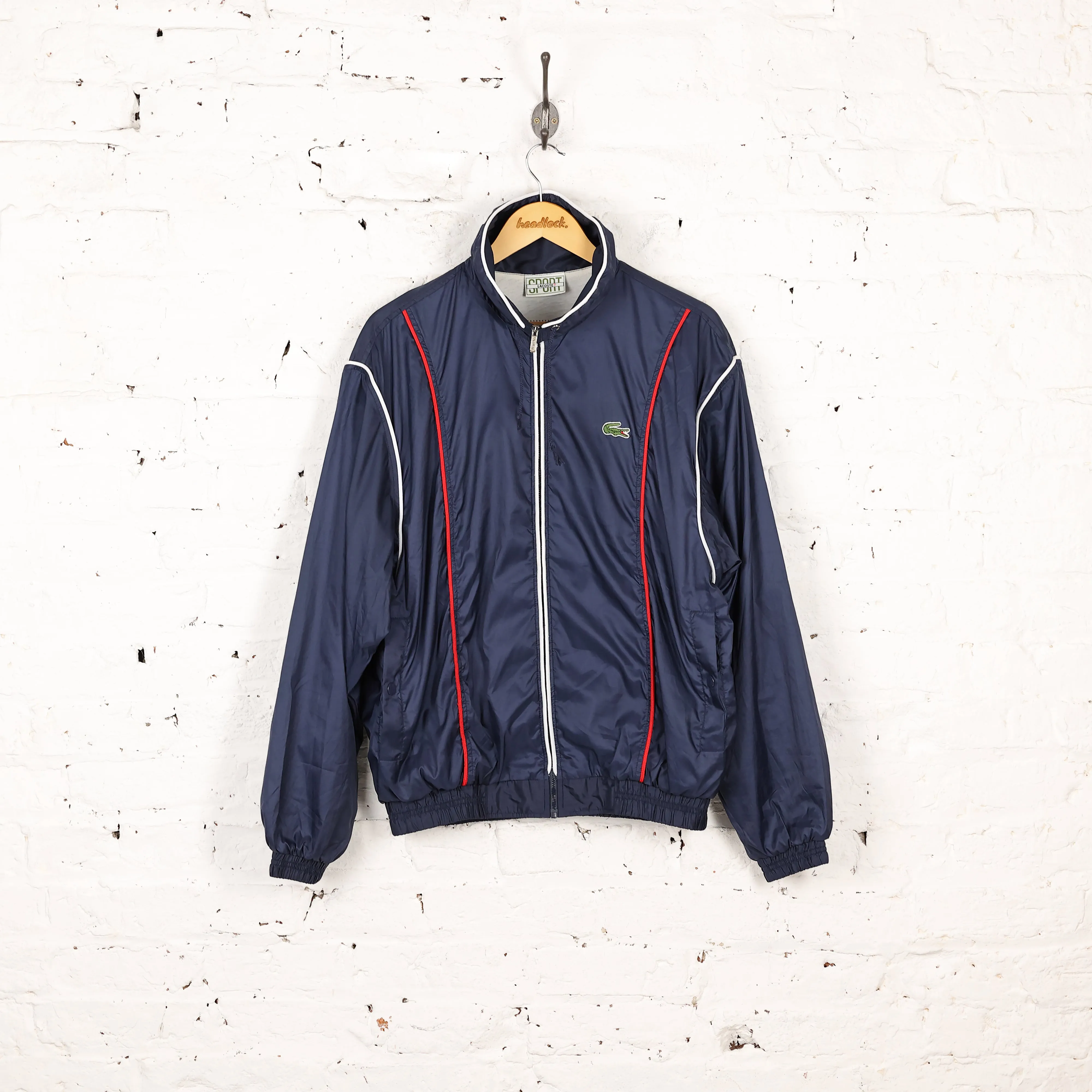 Lacoste Shell Tracksuit Top Jacket - Blue - M