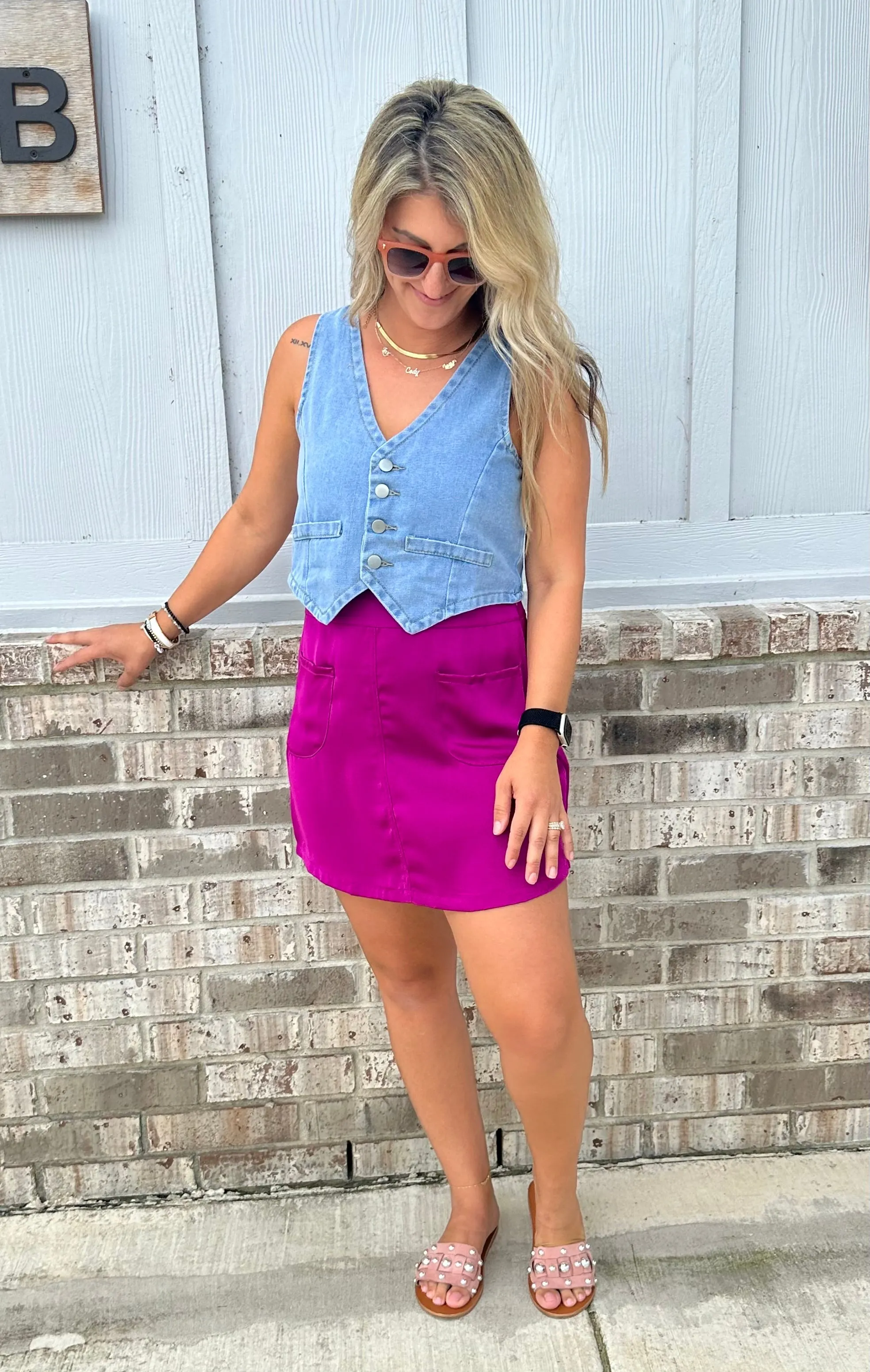 Lt. Denim Vest